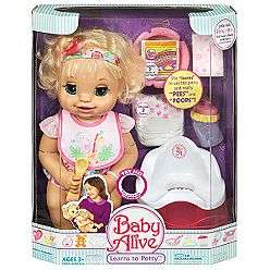 Learns to Potty  Baby Alive Toys & Games Dolls & Accessories Baby 