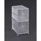 Organize It All Acrylic 2 Bin Basket OI62172 by Organize It All