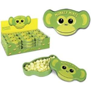  Monkey Mints   Banana Flavored (Quantity3 Tins 