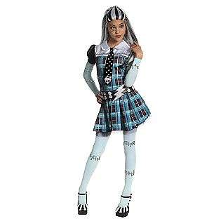 Frankie Stein Child Costume  Monster High Seasonal Halloween Girls 