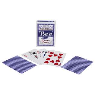 Trendy Best Quality Blue BeeT Diamond Back Playing Cards  Standard 
