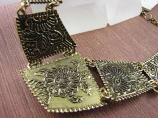   India Style Fashion Gold Tone Pendant Necklace Chains MS2099  
