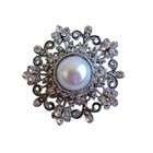 Fashion Jewelry For Everyone Collections Designer Brooch Round Fully 