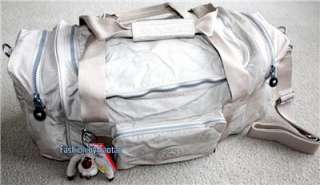   Tag Kipling Anatomy 24 Medium Duffle Bag Gym Bag Khaki Earth  