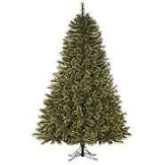   Living 7.5 ft. Cashmere Mixed Pine Christmas Tree Clear 