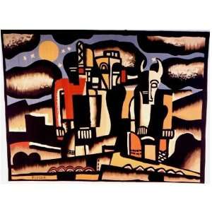   Léger   24 x 18 inches   The creation of the world