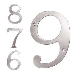   Lifetime Polished Brass 6 Solid Brass Residential Number 0 RN6 0
