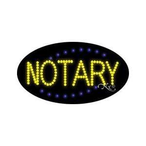  LABYA 24055 Notary Animated Sign