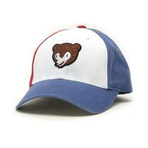  Chicago Cubs Retro Logo Pastime Cap   White/Royal/Scarlet 