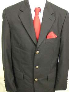 Jeremy Cobb mens 3 button sport coat blazer 36S (B719 1)  