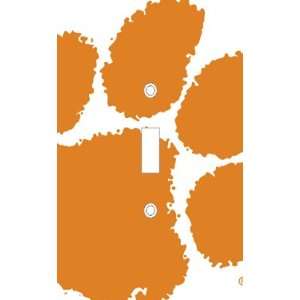   Clemson Paw Decorative Light Switch Cover Wall Plate 