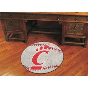  University of Cincinnati Baseball Rug Furniture & Decor