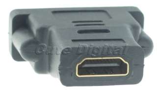 DVI D Female to HDMI Female F F Adapter Converter For HDTV  
