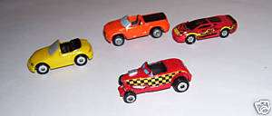 MICRO MACHINES CARS AND RACE CARS SET/ 4  