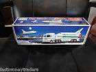 1999 HESS TOY TRUCK AND SPACE SHUTTLE WITH SATELLITE MINT