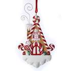 KSA Pack of 12 Sugar Town Pastel Candy House Christmas Ornaments 4