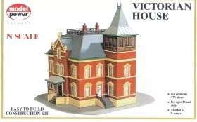 MPR1526 Victorian House Building Kit N Scale Model Powe  