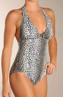 Tommy Bahama 60813P Cat Island V Neck Halter Cup 1pc Swimsuit at  