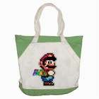Carsons Collectibles Classic Tote Bag (2 Sided) of Super Mario Bros 