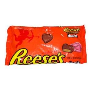 Reeses Peanut Butter Hearts 10oz bag Grocery & Gourmet Food
