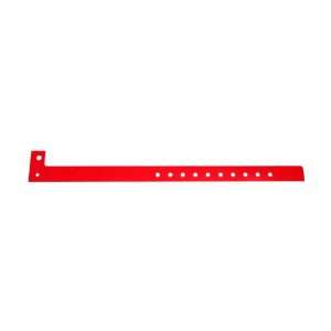  Neon Red   Plastic Wristbands   500 Ct.