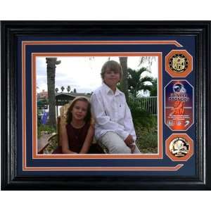 Denver Broncos # 1 Fan Personalized Photo Mint with 2 Gold Coins