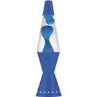   17 inch/32 oz. Designer Lava Lamp, Blue Wax/Clear Liquid/Blue Base