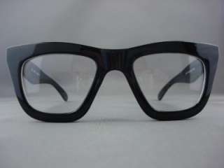 50s Vintage Thick Black Retro Eyeglasses Clear Glasses for Men 1387A