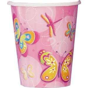  9oz Butterflies And Dragonflies Paper Cups Toys & Games
