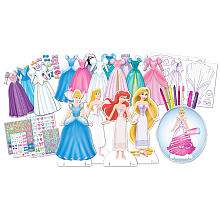 Deluxe Dress Up Paper Doll Activity Set   Disney Princess   Tara Toys 