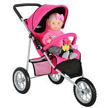 Graco Expedition Doll Jogger With Toy Bar   Tolly Tots   