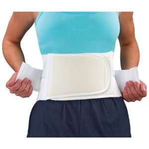  Duro Med Thermal Sacral Brace with Thermal Pad, White 
