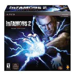 Infamous 2 II Hero Edition Box only PS3  