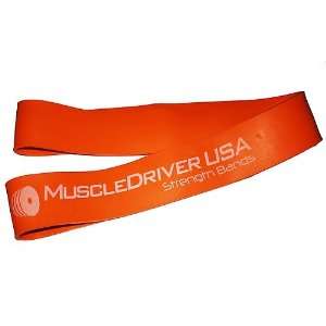 Muscle Driver Strength Bands 3 1/4 inch   Heavy   Orange  