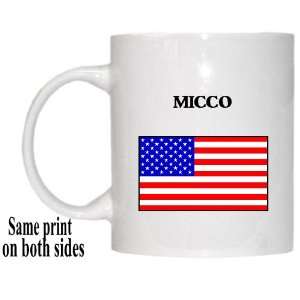 US Flag   Micco, Florida (FL) Mug 