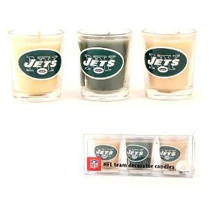  NFL New York Jets Team Decorator Candles Sports 