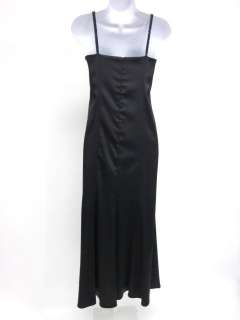 NICOLE MILLER COLLECTION Black Long Dress Shawl Sz 14  