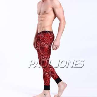   Tight Thermal Underwear Leopard Prints Long Johns/ Pants S M L 5colors