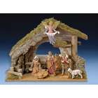 Roman Fontanini 5 Nativity Scene with Italian Stable 7 Piece Set 