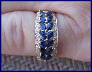   diamond estate treasure featured are fourteen 4x2mm marquise cut blue