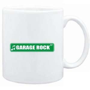  Mug White  Garage Rock STREET SIGN  Music Sports 