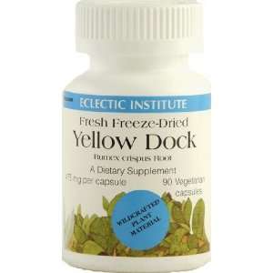  Yellow Dock Freeze Dried   90   VegCap Health & Personal 