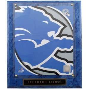  NFL Detroit Lions 10.5 x 13 Logo Plaque Sports 