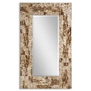 Uttermost 50 Inch Durante Wall Mounted Mirror Reversed Painted Glass 