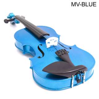 Mendini Size 4/4 3/4 1/2 1/4 1/8 1/10 1/16 1/32 Violin  