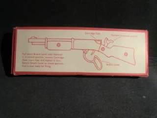 MIB RUSTLER TEXAN CAP HIP GUN CRESCENT TOY ENGLAND CAP RIFLE 1960S 