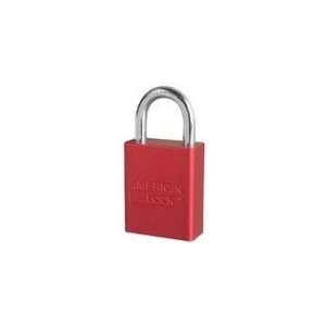   American Lock Red Safety Lock Out Color Coded Secur