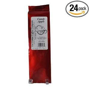 La Crema Coffee Candy Apple, 1.5 Ounce Packages (Pack of 24)  