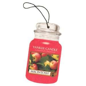 Yankee Candle Car Jar ® Hanging Air Freshener Macintosh Scent Single 