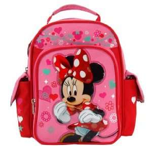  Walt Disney Minnie Mouse Small Backpack and One Cars 